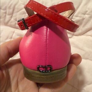 Dior - New Girls Pink Ankle Strap shoes size 28 European or 11 Toddler US